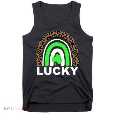 Lucky Leopard Rainbow Tank Top