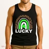 Lucky Leopard Rainbow Tank Top thumb 3