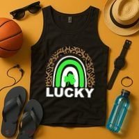 Lucky Leopard Rainbow Tank Top thumb 4