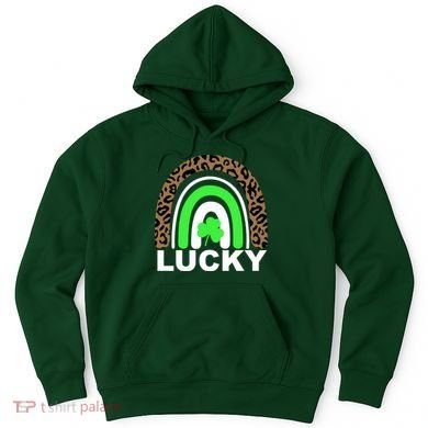 Lucky Leopard Rainbow Hoodie