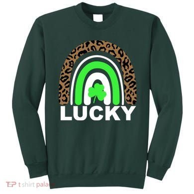 Lucky Leopard Rainbow Sweatshirt
