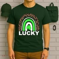 Lucky Leopard Rainbow T-Shirt thumb 6