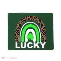 Lucky Leopard Rainbow Mousepad thumb 0