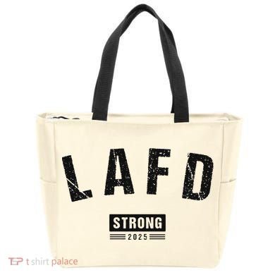 Lafd La Strong Support Tote Bag