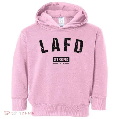 Lafd La Strong Support Toddler Hoodie