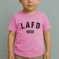 Lafd La Strong Support Toddler T-Shirt thumb 2