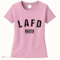 Lafd La Strong Support Women's T-Shirt thumb 0