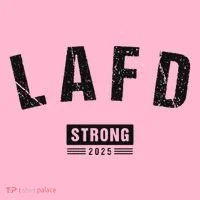 Lafd La Strong Support Women's T-Shirt thumb 6