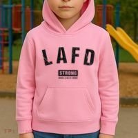 Lafd La Strong Support Kids Hoodie thumb 2