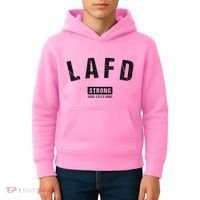 Lafd La Strong Support Kids Hoodie thumb 4