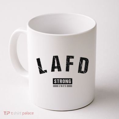 Lafd La Strong Support Coffee Mug