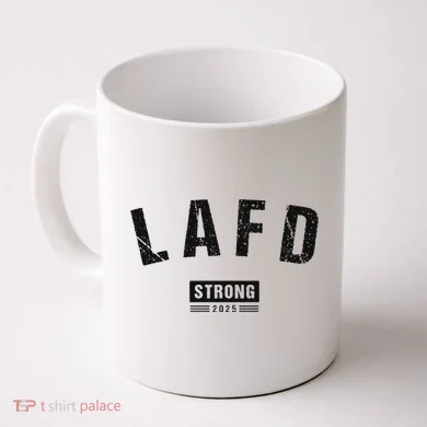 Lafd La Strong Support Coffee Mug