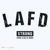 Lafd La Strong Support Women's Hoodie thumb 2