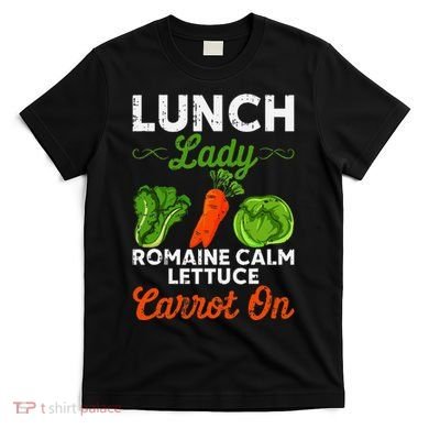 Lunch Lady Squad Cafeteria Worker Dinner Lady Cooking T-Shirt