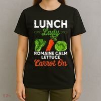 Lunch Lady Squad Cafeteria Worker Dinner Lady Cooking T-Shirt thumb 4
