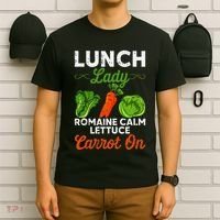 Lunch Lady Squad Cafeteria Worker Dinner Lady Cooking T-Shirt thumb 6