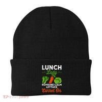 Lunch Lady Squad Cafeteria Worker Dinner Lady Cooking Beanie thumb 0