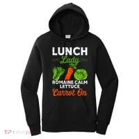 Lunch Lady Squad Cafeteria Worker Dinner Lady Cooking Women's Hoodie thumb 0