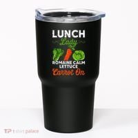 Lunch Lady Squad Cafeteria Worker Dinner Lady Cooking Tumbler thumb 0