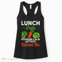 Lunch Lady Squad Cafeteria Worker Dinner Lady Cooking Women's Tank Top thumb 0
