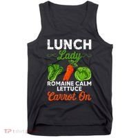 Lunch Lady Squad Cafeteria Worker Dinner Lady Cooking Tank Top thumb 0
