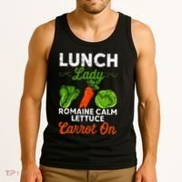 Lunch Lady Squad Cafeteria Worker Dinner Lady Cooking Tank Top thumb 3