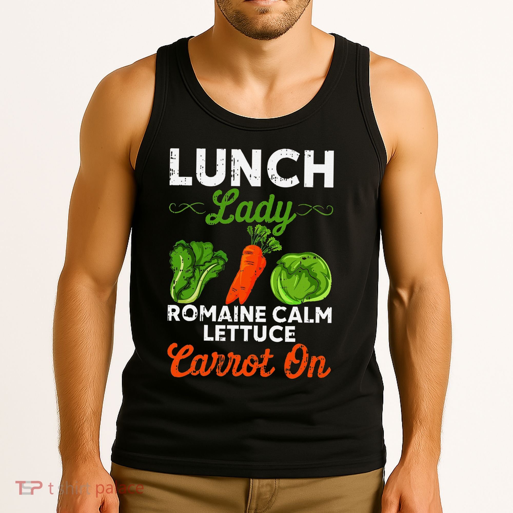 Lunch Lady Squad Cafeteria Worker Dinner Lady Cooking Tank Top