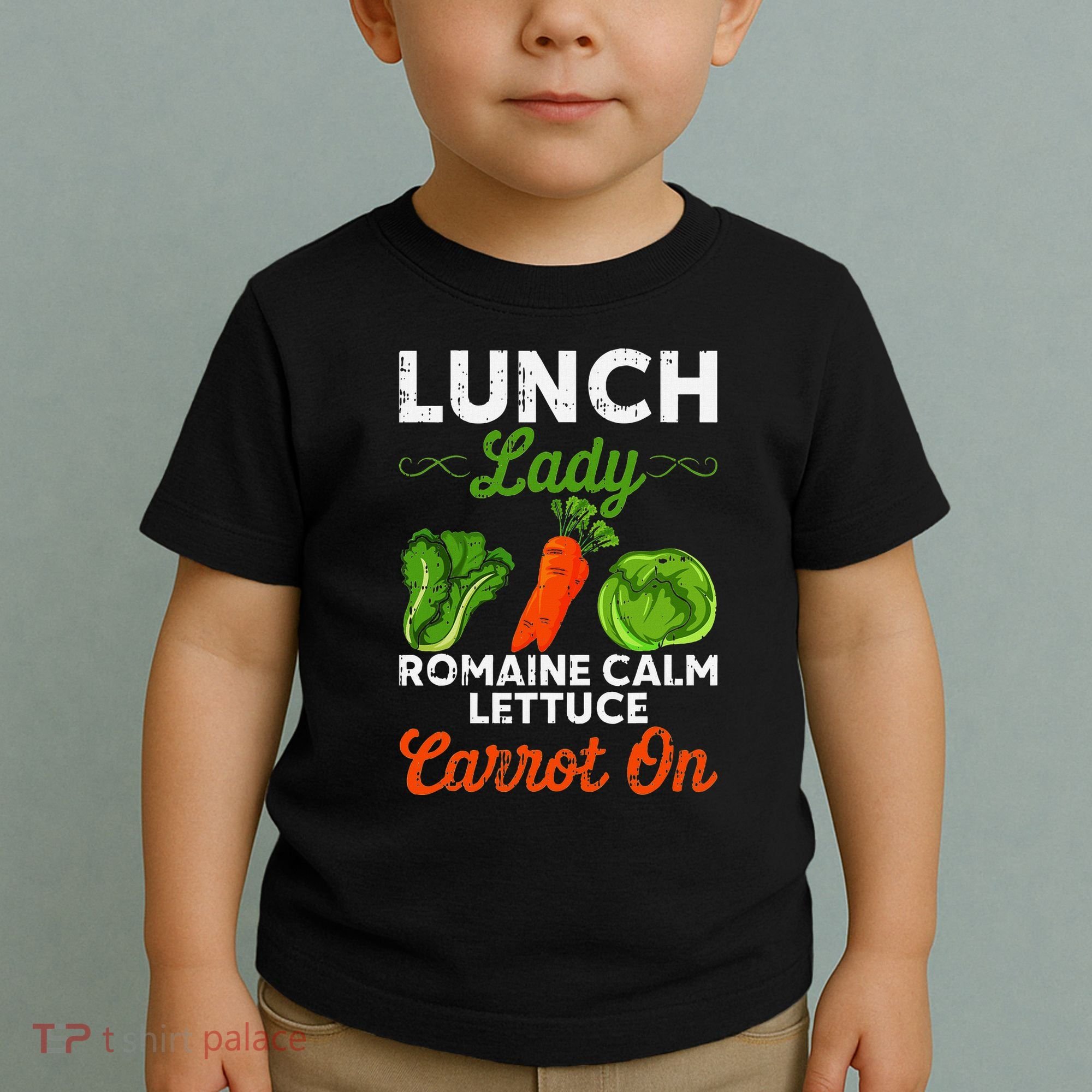 Lunch Lady Squad Cafeteria Worker Dinner Lady Cooking Toddler T-Shirt