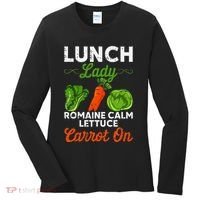 Lunch Lady Squad Cafeteria Worker Dinner Lady Cooking Women's Long Sleeve Shirt thumb 0
