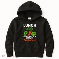 Lunch Lady Squad Cafeteria Worker Dinner Lady Cooking Kids Hoodie thumb 0
