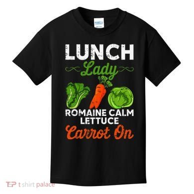Lunch Lady Squad Cafeteria Worker Dinner Lady Cooking Kids T-Shirt