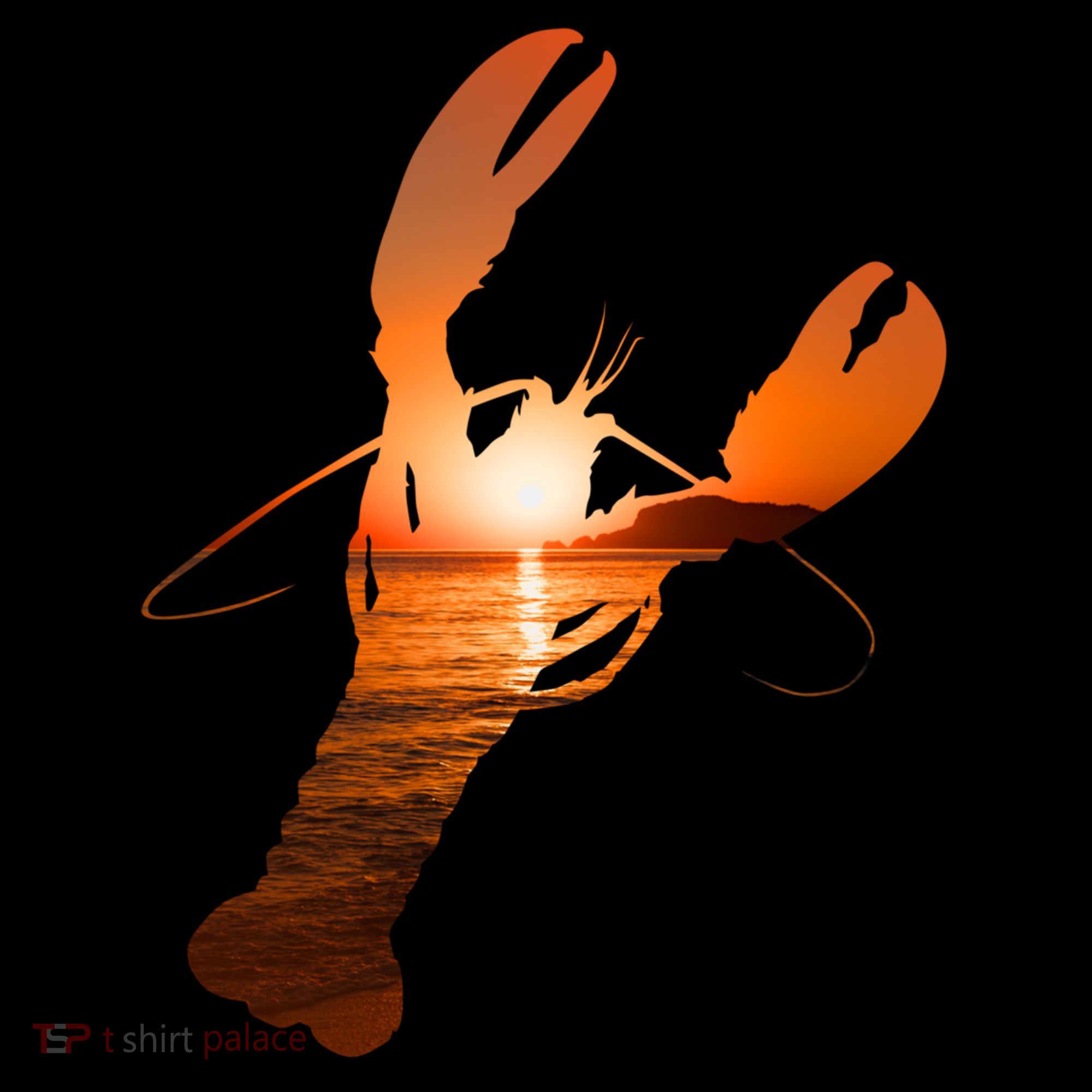 Lobster Lovers Silhouette Earth Day And Ocean Week Meaningful Gift Women's Hoodie