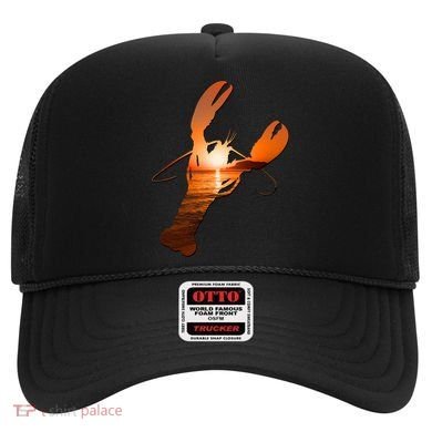 Lobster Lovers Silhouette Earth Day And Ocean Week Meaningful Gift Hat