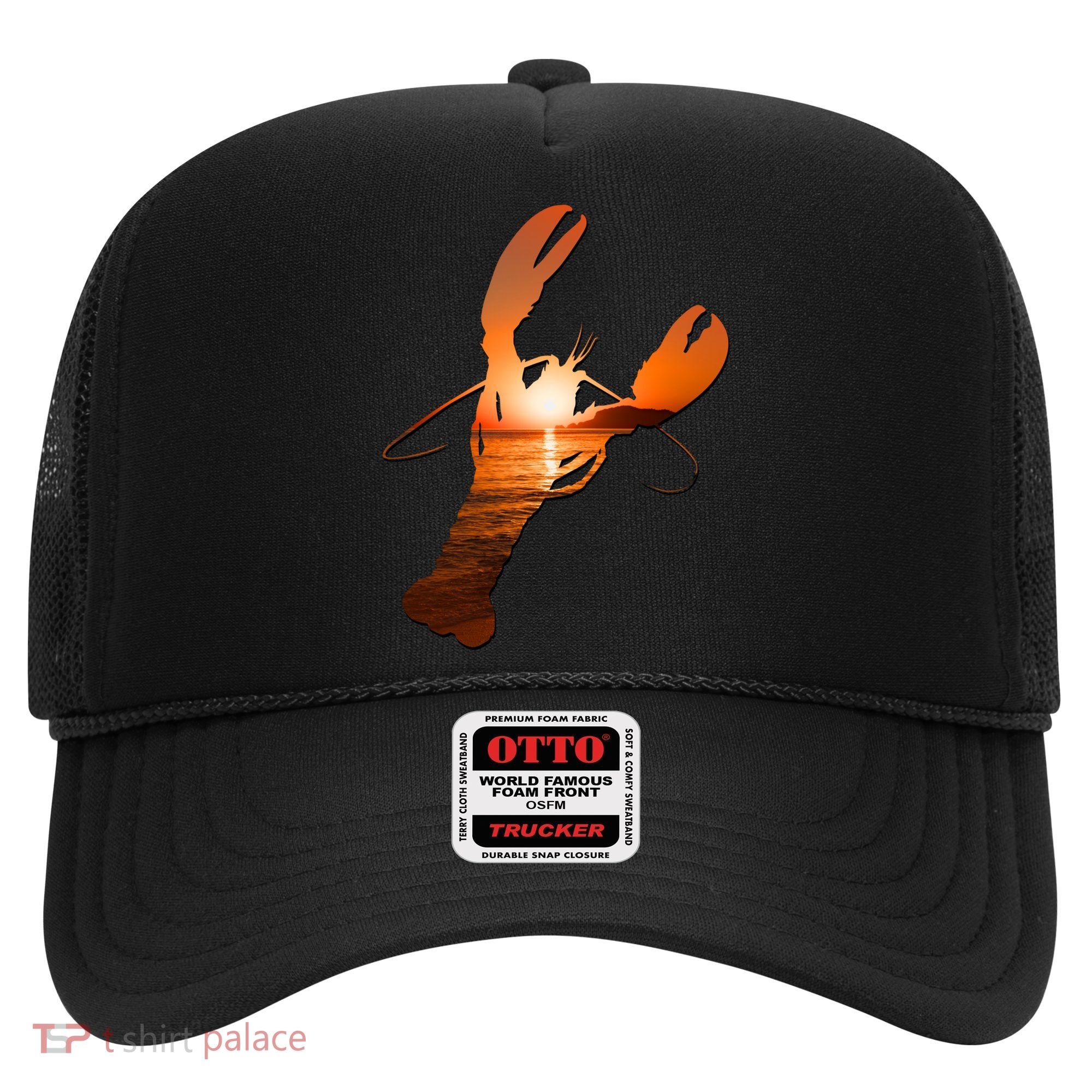 Lobster Lovers Silhouette Earth Day And Ocean Week Meaningful Gift Hat