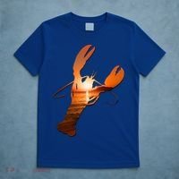 Lobster Lovers Silhouette Earth Day And Ocean Week Meaningful Gift T-Shirt thumb 5
