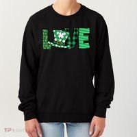 Love Leprechaun St Patricks Day Gift Cute Shamrock Women's Sweatshirt thumb 0