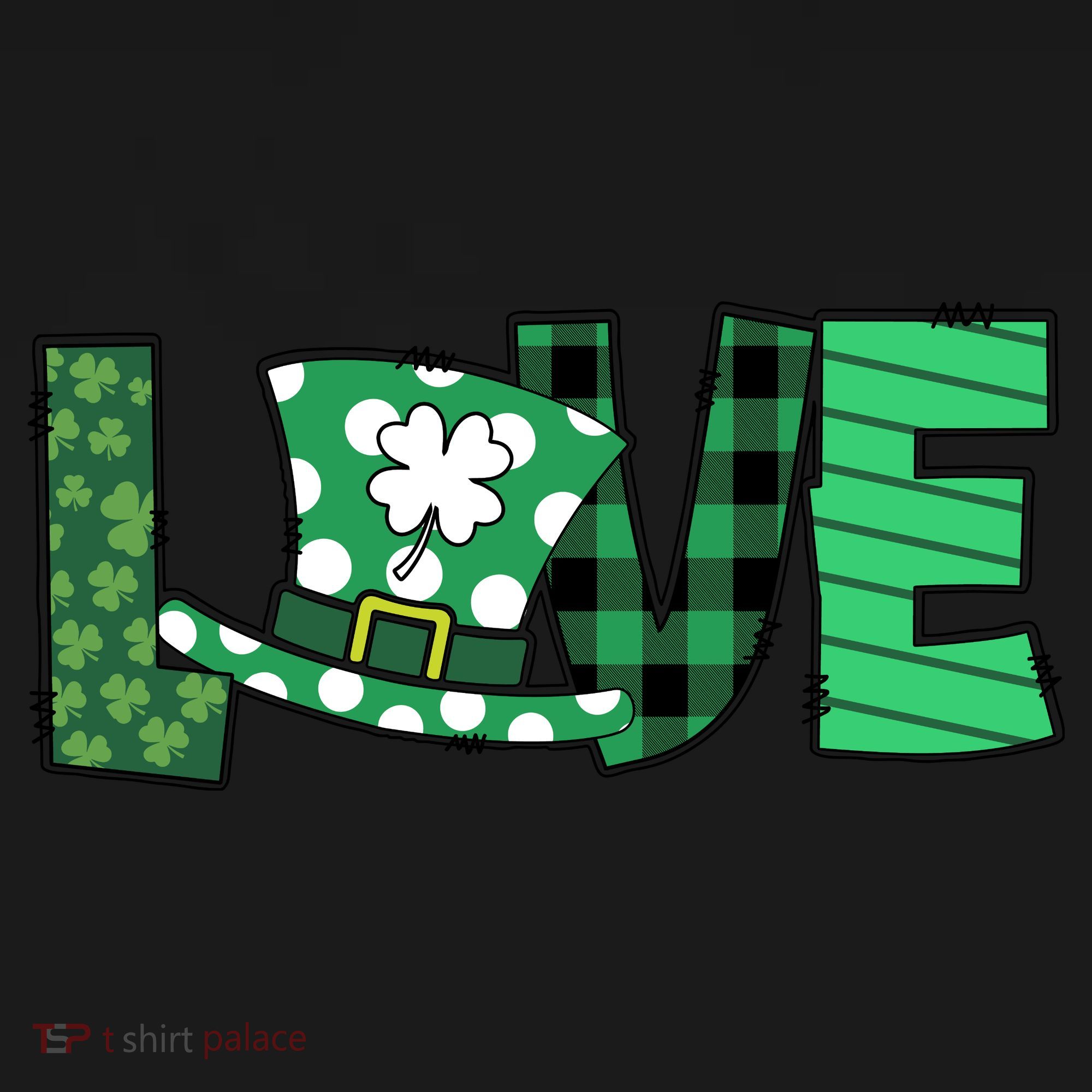 Love Leprechaun St Patricks Day Gift Cute Shamrock Toddler Hoodie