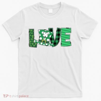 Love Leprechaun St Patricks Day Gift Cute Shamrock T-Shirt