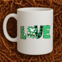 Love Leprechaun St Patricks Day Gift Cute Shamrock Coffee Mug thumb 2
