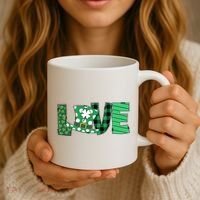 Love Leprechaun St Patricks Day Gift Cute Shamrock Coffee Mug thumb 3