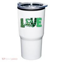Love Leprechaun St Patricks Day Gift Cute Shamrock Tumbler thumb 0