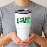 Love Leprechaun St Patricks Day Gift Cute Shamrock Tumbler thumb 2