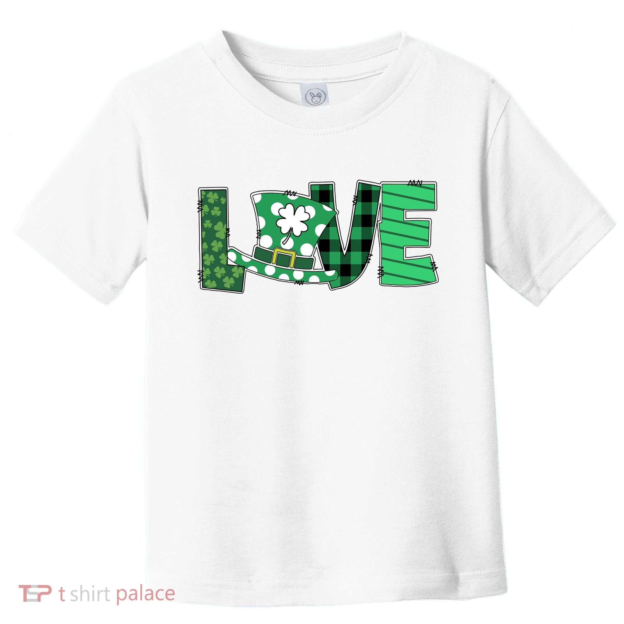 Love Leprechaun St Patricks Day Gift Cute Shamrock Toddler T-Shirt