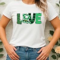 Love Leprechaun St Patricks Day Gift Cute Shamrock Women's T-Shirt thumb 2