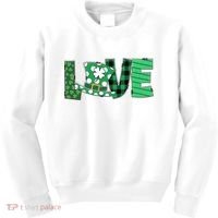 Love Leprechaun St Patricks Day Gift Cute Shamrock Kids Sweatshirt thumb 0