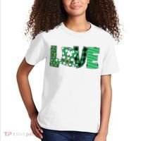 Love Leprechaun St Patricks Day Gift Cute Shamrock Kids T-Shirt thumb 2