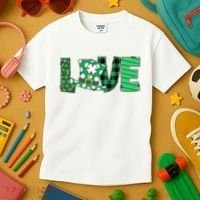 Love Leprechaun St Patricks Day Gift Cute Shamrock Kids T-Shirt thumb 3