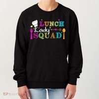 Lunch Lady Squad Cafeteria Worker Teacher Appreciation Women's Sweatshirt thumb 0
