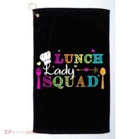 Lunch Lady Squad Cafeteria Worker Teacher Appreciation Golf Towel thumb 0