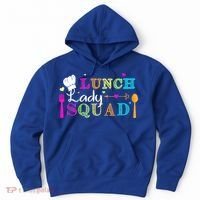 Lunch Lady Squad Cafeteria Worker Teacher Appreciation Hoodie thumb 0